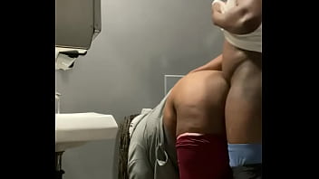 Preview 4 of Wwe Superstar Nia Jax Fucked - Getting backshots in the bar bathroom