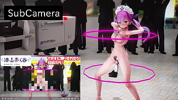Preview 2 of Emiko Mazurek - Hololive Minato Aqua sexdance mmd