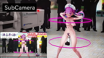 Preview 1 of Emiko Mazurek - Hololive Minato Aqua sexdance mmd