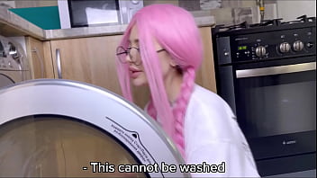 Preview 1 of Phim Pha Trinh Gai Trung Quoc - Hard Fucked Step Sister Who Got Stuck in the Washing Machine