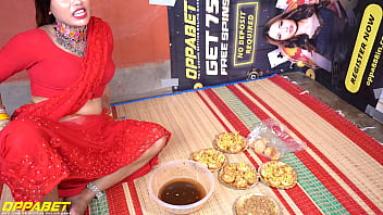 Preview 1 of With Many People - Indian Panipuri Pee Pissing XXX Video Clear in hindi voice