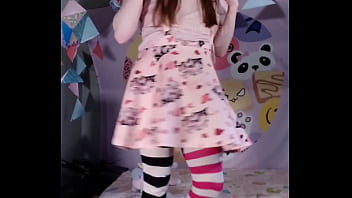 Preview 2 of Brazres Com - &quot_Stiff&quot_ skirt femboy tease