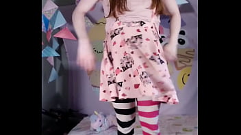 Preview 3 of Brazres Com - &quot_Stiff&quot_ skirt femboy tease