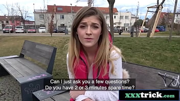 Preview 1 of Pathani Pusy - Desperate Young Brit Tricked Into Public Bang For Money