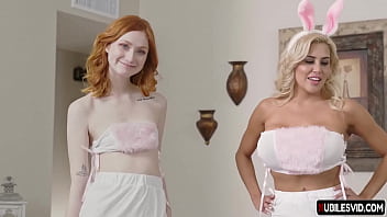 Preview 1 of Avluv Big Anal - Caitlin Bell,  Scarlet Skies In Family Easter Swap S5-E1