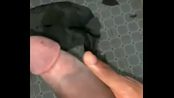 Preview 3 of Xxxveoid - Black dick stroking time in the bathroom