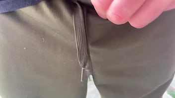 Preview 1 of Mom And Son Foot Fetish Sex - Really Small Penis Peeing Outside