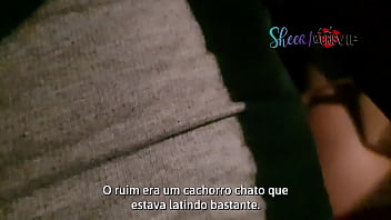 Preview 2 of Shy Czech Girl - Motoboy desconhecido fodeu meu cuzinho sem camisinha no Mirante da Lapa na frente do Marido Corno - Dogging 28 | CRISVIP - Cristina Almeida