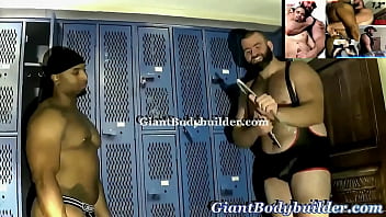 Preview 3 of Neighbor Japane - Gay Giant tall Bodybuilders,  muscle domination!