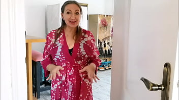 Preview 1 of Nepali Full Movies - Busty milf MariaOld seduce married neighbor in black stockings