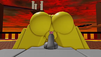 Preview 2 of Bf Snx - Cumming Inside Busty Roblox Noob in SFOTH