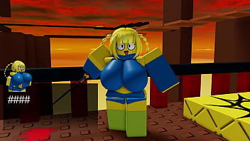Preview 1 of Bf Snx - Cumming Inside Busty Roblox Noob in SFOTH
