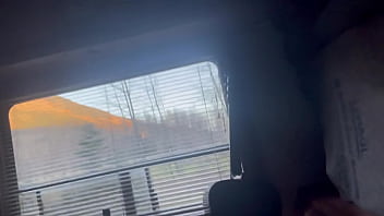 Preview 4 of The Girl Masturbating - Watching the world go by