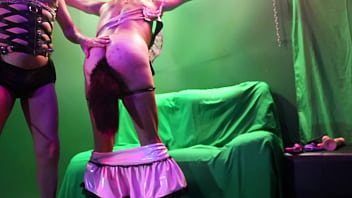 Preview 3 of Anatomi Suxuki - Mistress Cy Trans-Lesbian Strip Tease Video Announcement