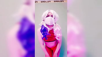 Preview 1 of Video Porn Clasic Movies - Trailer Tranny Harley Quinn se folla duro su delicioso culo redondo - Maddy Diamond