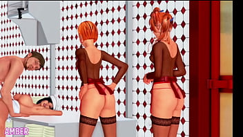 Preview 3 of 1st Time Xxx English Movie - Max&#039_s Life Temporada 3 Cap 220 - Orgia Con Una MILF y Dos Amigas