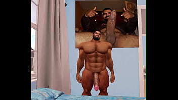 Preview 2 of Tube Mature Gay - massive hunk cam heyward and his massive cock