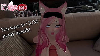 Preview 2 of Super Sexy Lady - I get GAGGED and BLINDFOLDED while you CUM in my MOUTH and cover my SEXY CATGIRL BODY!!!