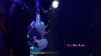 Preview 2 of Dad Pees - Spider Gwen Sucks some Dick