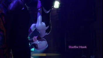Preview 3 of Dad Pees - Spider Gwen Sucks some Dick