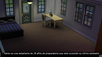 Preview 1 of 3d Cartoon Hindi Dubbed - The Sims 4 - La deuda de Karen