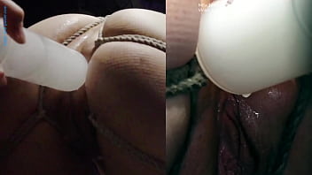 Preview 1 of 3d Anime Lara Croft Animal Porn - The Blindfolded Enema Race Part 2 of 3