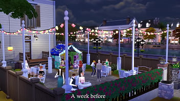 Preview 1 of 24age Sex - My boss fucking my wife 02-during party secretly in bathroom-sims 4 porn romantic sex