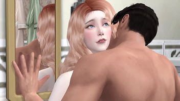 Preview 4 of 24age Sex - My boss fucking my wife 02-during party secretly in bathroom-sims 4 porn romantic sex