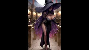 Preview 3 of Sli Vvv M - Witch and Magicians ai Compilation part 2