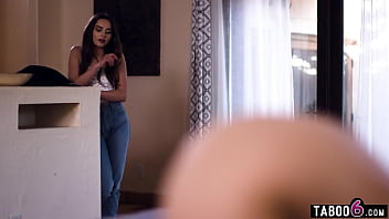 Preview 2 of Boy Fuk In Boy - Teen roommates passionate sex after she caught her masturbating to lesbian porn