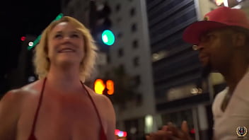 Preview 2 of Grandpa Kiss Breast Sex - Cameron Skye Gets Hornier When Rome Major Fucks Her In Public!