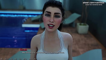 Preview 4 of Uteri Selingkuh Arab - 18yo Petite Girl With Small Tits Gets Her Young Pussy And Tight Ass Destroyed By A Big Cock. Hot Anal Creampie | Being a DIK [Episode 11] | 3D Animated Porn Game | Part #84