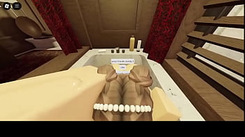 Preview 1 of 12 Ke Ladki Sayx Com - Brunette with a fat ass sucks and fucks in the bathtub