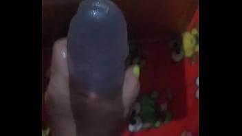 Preview 2 of Fatah Fawat - Big transparent dildo in pussy