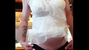 Preview 4 of Porno Colegiala Llorando - Modeling New Panties For You pt. 7