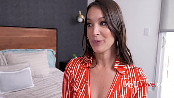 Preview 1 of Watssap Maroc - Stepmom With Strapon Fucks Heart Broken Stepdaughter