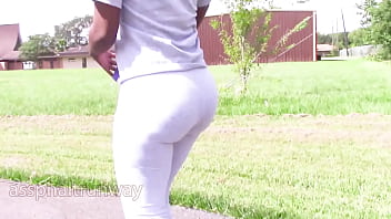 Preview 1 of Kostya And Mike Blowjob - Big Booty workout compilation