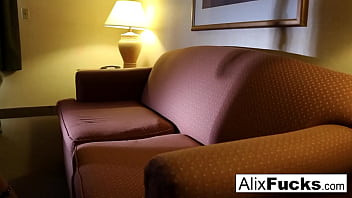 Preview 1 of Kischan Porn - Hotel slut Alix gets herself all hot and bothered