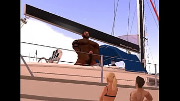 Preview 3 of Jav Milk Mother - duane brown shoots on greedy fans semen from his boat