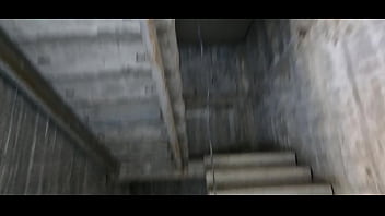 Preview 1 of Ganvr Sikse - Fucked a builder of a high-rise building without condoms in front of everyone!