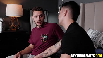 Preview 2 of Brzzer H D - Straight guy fucked by his best buddy - Carter Woods &amp_ Guido