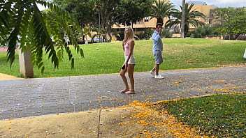 Preview 1 of Priyanka Chopra Nude Shoot - Brazen Blonde Candee Licious Hooks Up With Hung Neighbour For Outdoor Anal GP2797