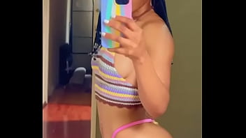 Preview 3 of Dad Son Mom Sexy Night - Zim girl showing her butt