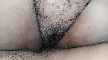 Preview 3 of August Ames Solo Lingerie Orgasm - Passando o pau buceta peluda da crente casada