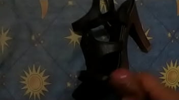 Preview 2 of Girl To Girl Lasbia Kiss - Sandals love with cum
