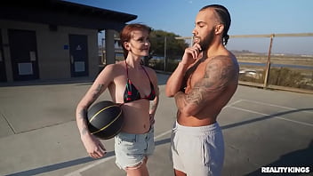 Preview 1 of Big Prussia - Basketball Honey VS. Hung Stud / Reality Kings