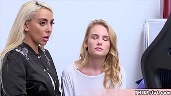 Preview 1 of Wwwteens Love Huge Kocks - Beautiful shoplifter teens caught and they know its time to pay with their tight pussies