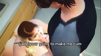 Preview 2 of Shae Snow Fucking - The x Sims 4 stepmom pound the hell out of his step. Om ass