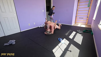 Preview 4 of Ftv Fay - Jiu Jitsu lessons turn into DOMINANT SEX with coach Andy Savage