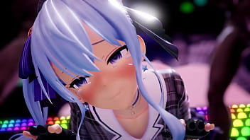 Preview 2 of Live Nipslip - Hololive Hoshimachi Suisei sex mmd 3
